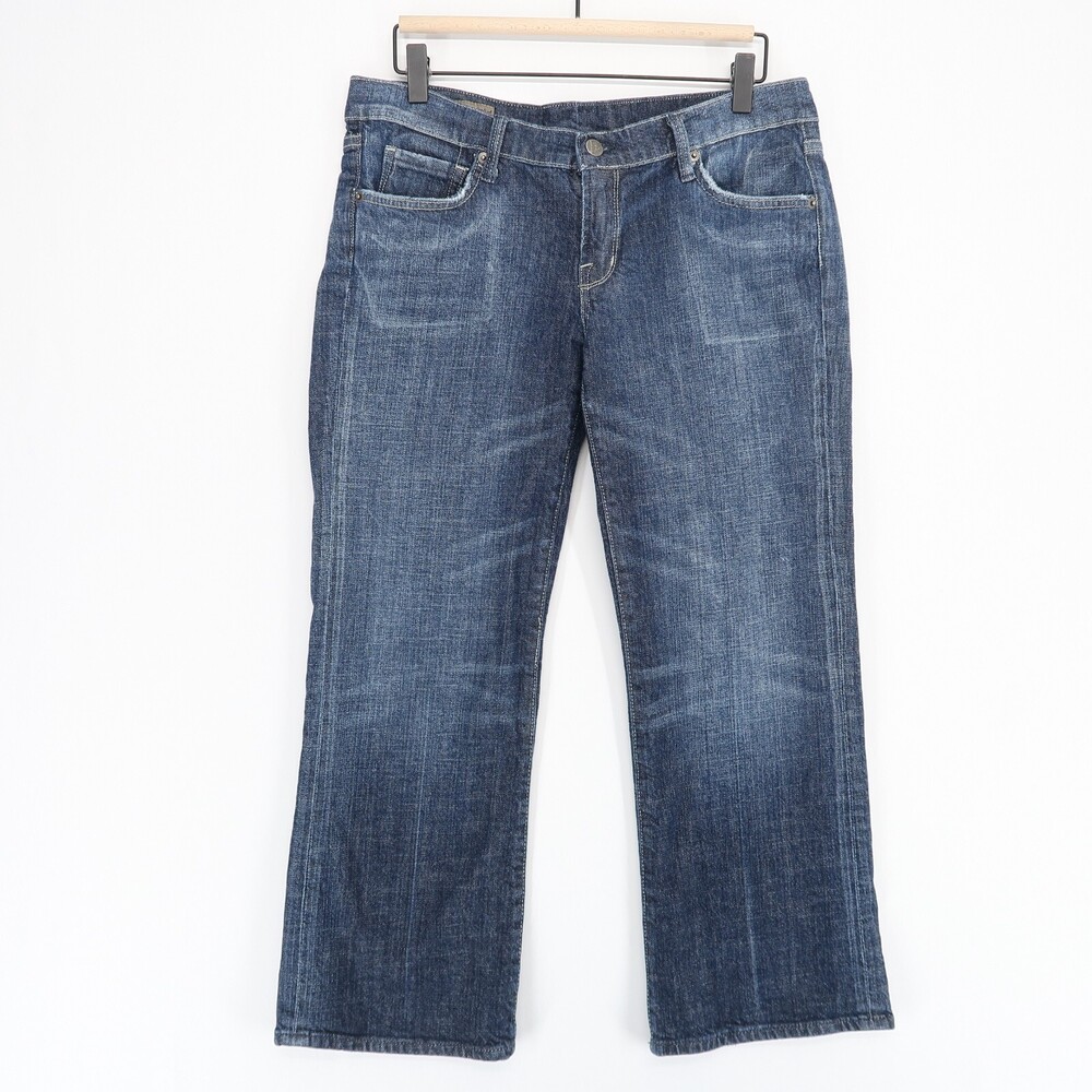 Citizens Of Humanity Kelly Jeans Womens 30 Blue Low Waist Bootcut Stretch USA